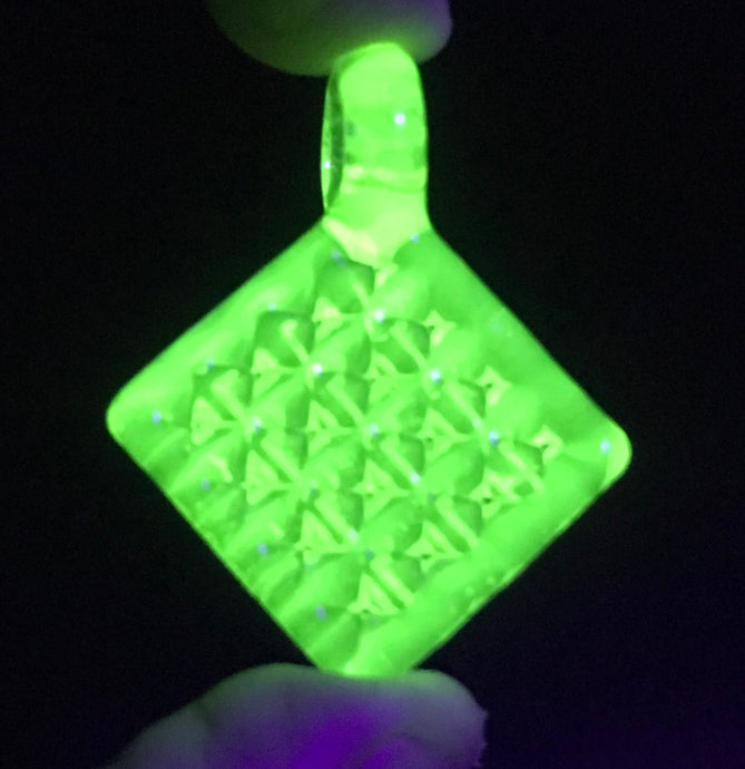 Illuminati Waffle Pendant
