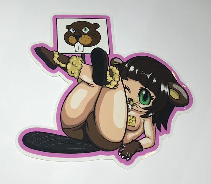 Chibi Girl sticker (large)